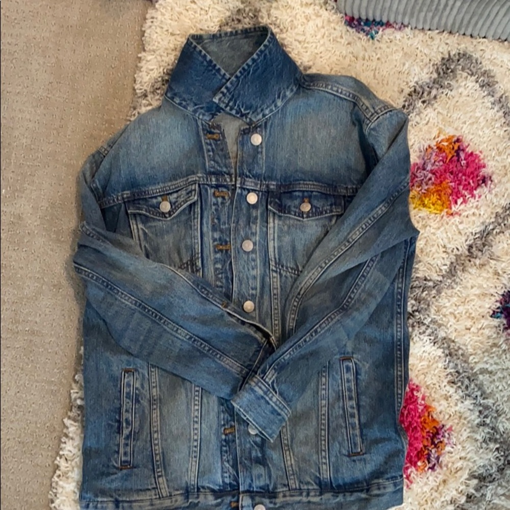 Madewell oversized denim jacket